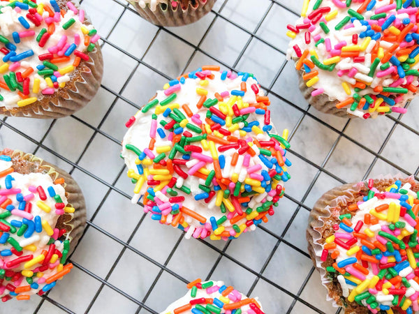Brighten Up Your Day With These Rainbow Cupcakes | Vital Proteins