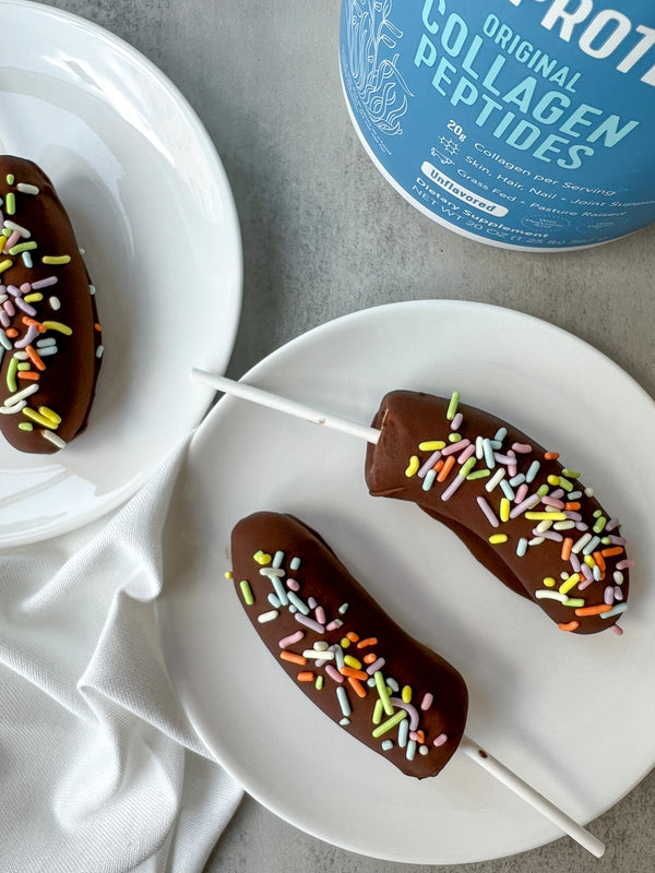 These 4-Ingredient Chocolate Banana Pops Are The Perfect Summer Treat | Vital Proteins