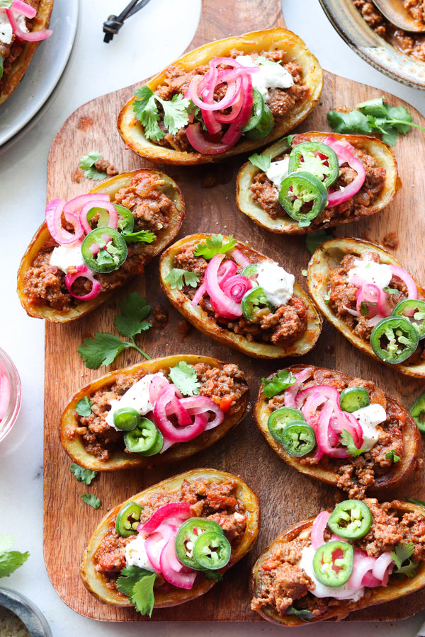 These Tasty Chili Stuffed Potato Skins Are Whole30® Compliant | Vital Proteins