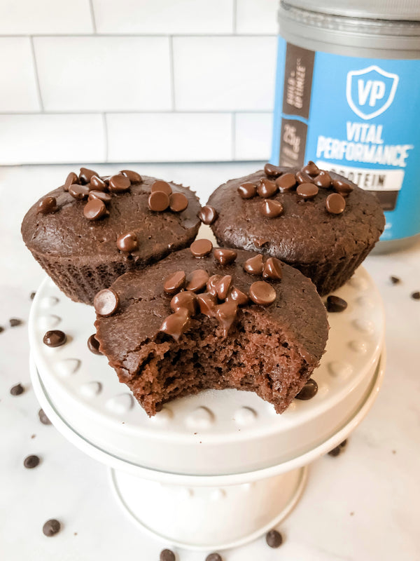 Dessert For Breakfast? Say Yes To These Chocolate Protein Muffins | Vital Proteins