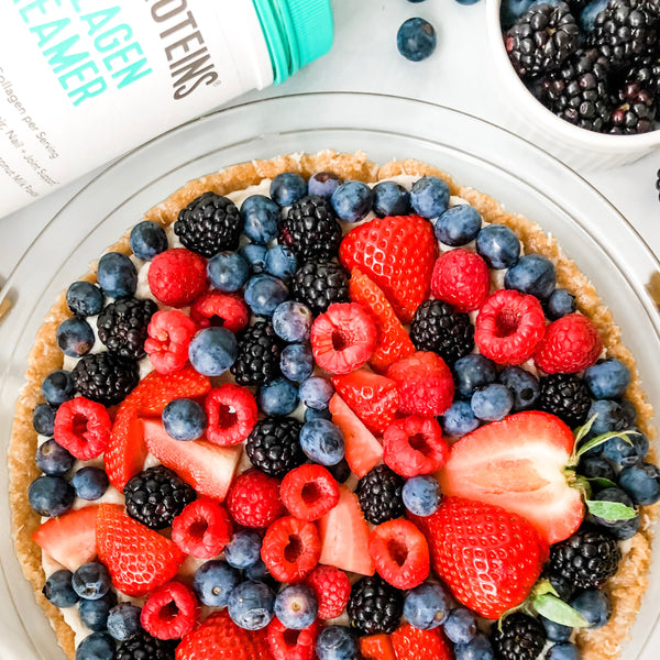 Impress Your Guests With This No-Bake Coconut Fruit Tart | Vital Proteins