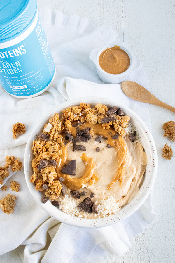 This Salty & Sweet Peanut Butter Yogurt Bowl Satisfies Every Craving | Vital Proteins