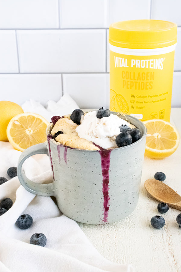 Whip Up This Lemon Blueberry Muffin In Just 3 Minutes | Vital Proteins