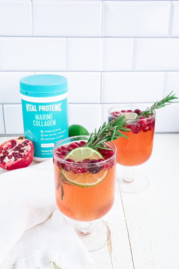 Cheers To This Pomegranate Fizz Mocktail | Vital Proteins