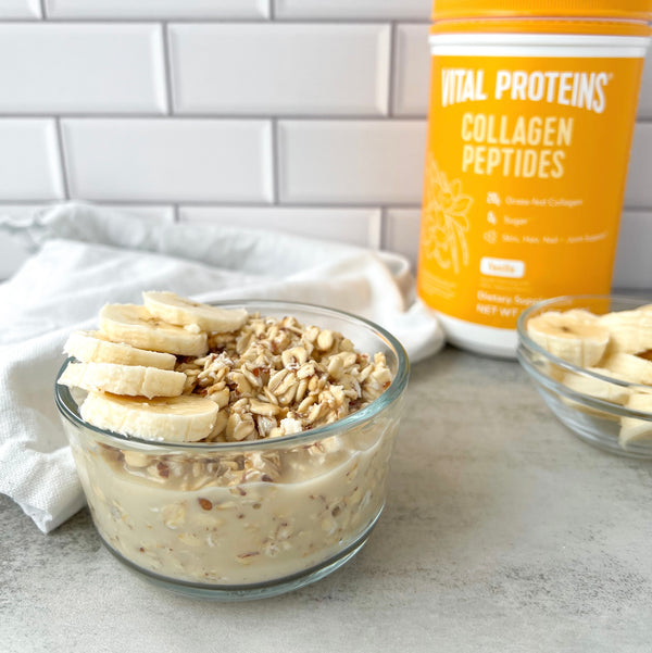 This 3-Ingredient Vanilla Overnight Oats Recipe Is Simple & Delicious | Vital Proteins