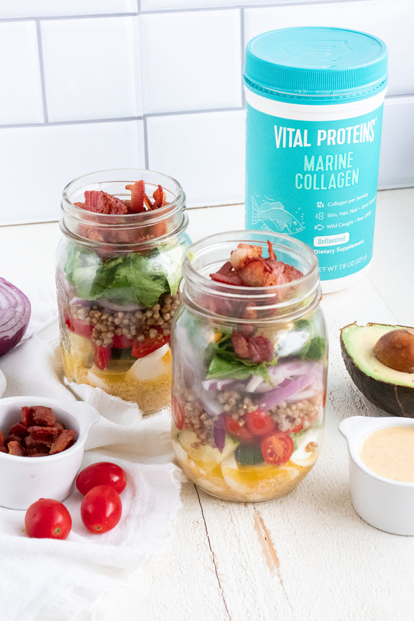 These Simple BLT Jars Are A Delicious Grab-And-Go Lunch | Vital Proteins