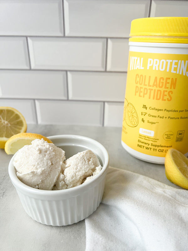 Flavor Up Your Summer With This Lemon Coconut Sorbet | Vital Proteins