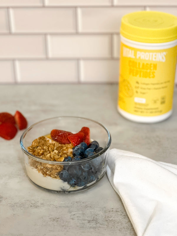 It's Always Summer With This 5-Ingredient Lemon Berry Yogurt Bowl | Vital Proteins