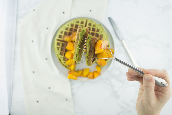 This Matcha Waffle Recipe Is A Brunch Lover's Dream Come True | Vital Proteins
