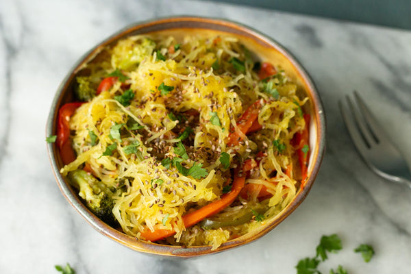 Meal Prep This Spaghetti Squash Stir Fry For The Week Ahead | Vital Proteins