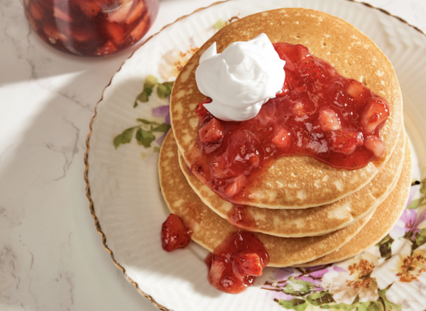 Pretty Delicious: A Protein-Infused Strawberry Pancake Recipe | Vital Proteins