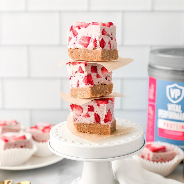 No-Bake Strawberry Cheesecake Bites Packed With Protein | Vital Proteins