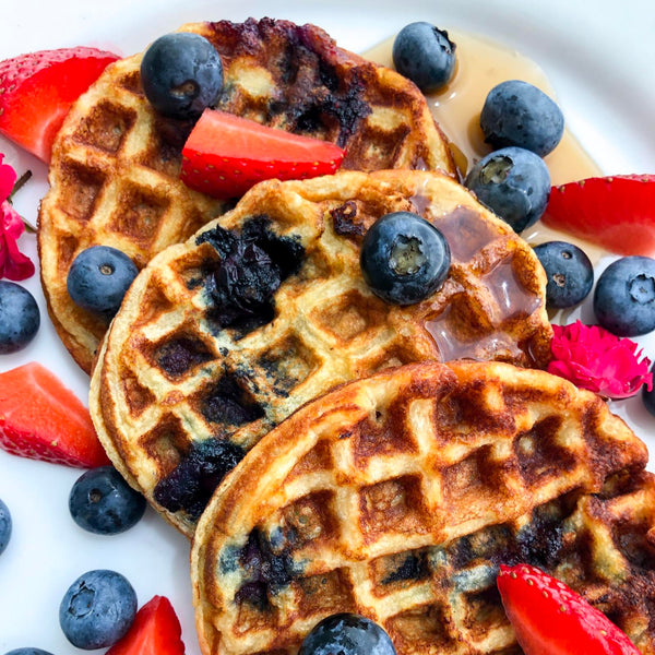 These Blueberry Waffles Are The Berry Best Breakfast | Vital Proteins