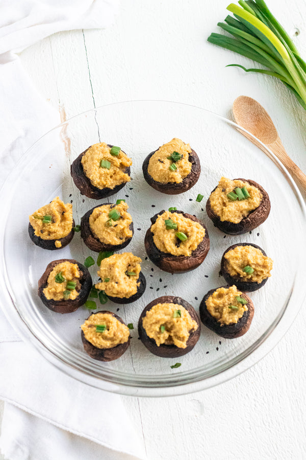 Love Dairy-Free Appetizers? Make These Cashew Cheese Mushrooms | Vital Proteins