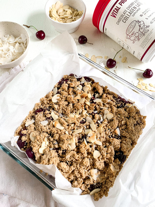 Sweeter Mornings Begin With This Cherry Crumble Pie | Vital Proteins