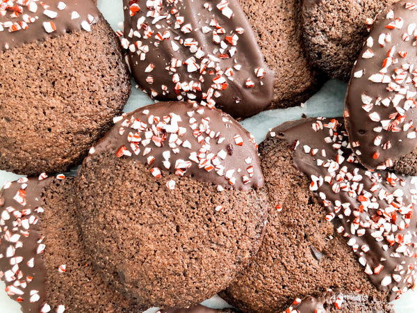 Dip into Sweetness with These Double Chocolate Peppermint Cookies | Vital Proteins