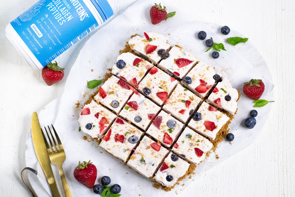 Serve These No-Bake Mini Cheesecakes At Your Fourth Of July Party | Vital Proteins