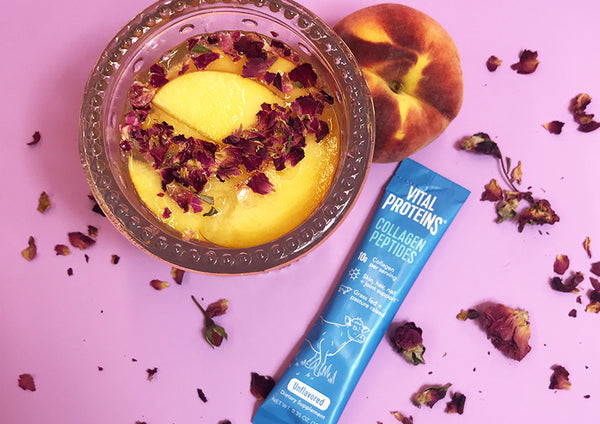 A Refreshing Peach and Rose Mocktail to Celebrate Summer - Lively | Vital Proteins
