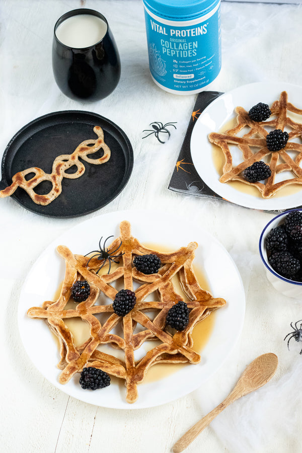 These Spider Web Pancakes Make For A Boo-Tiful Breakfast | Vital Proteins