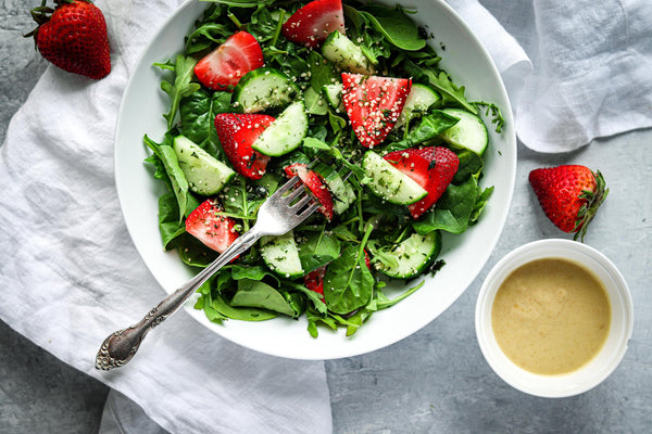 Your Strawberry Spinach Salad Needs This Collagen Dressing | Vital Proteins