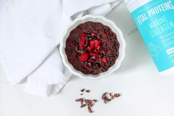 Dig Into This Chocolate Lava Mug Cake This Valentine's Day | Vital Proteins