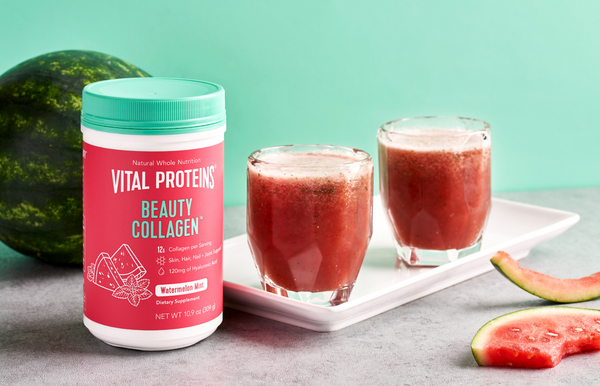 Happy Hour Starts With This Watermelon Mint Mojito Mocktail | Vital Proteins