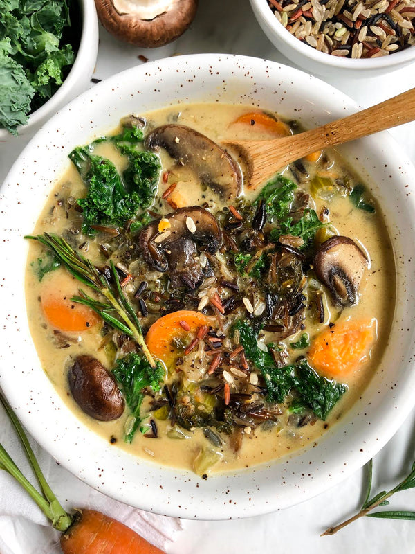 This Creamy Wild Rice Soup Is Fall's Coziest Dinner Recipe | Vital Proteins