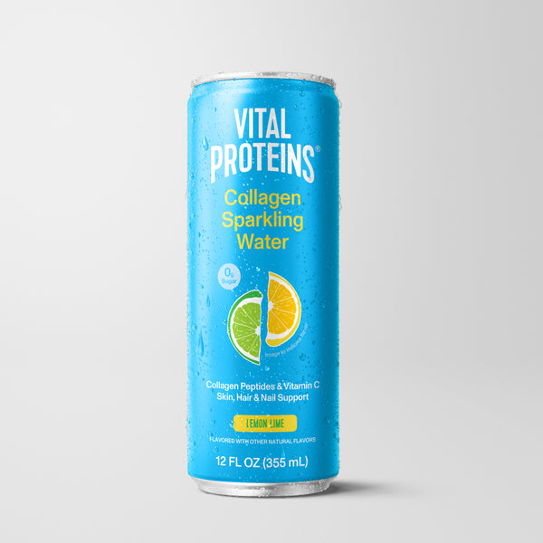 |CSWLL12| Collagen Sparkling Water Lemon Lime | Hero Image
