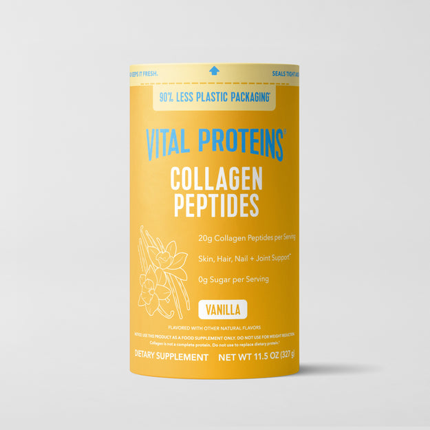 |CPVNA10X| Vanilla Collagen Peptides 11.5oz | Hero Image