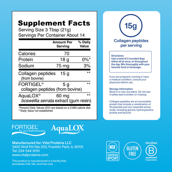 |CJC10X| Active Complex | Supplement Facts