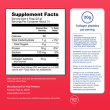 |IPCUB10| Ice Pop 10ozr | Supplement Facts