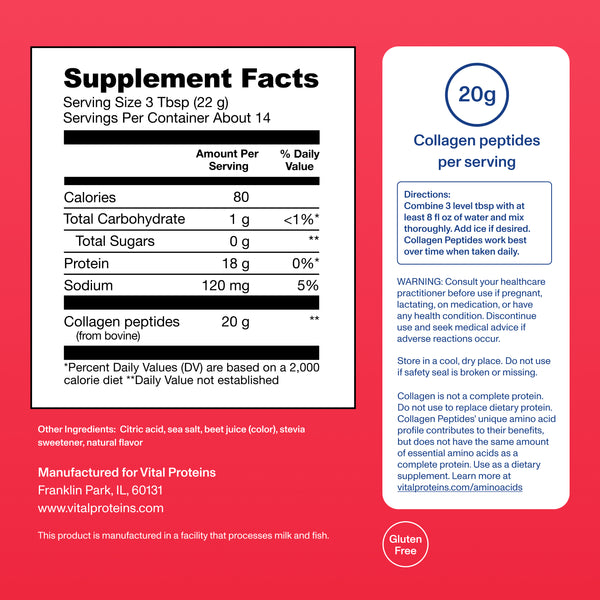 |IPCUB10| Ice Pop 10ozr | Supplement Facts
