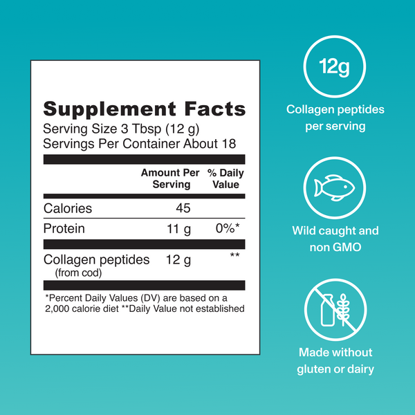 Marine Collagen Peptides: Marine Collagen Powder & Capsules | Vital ...