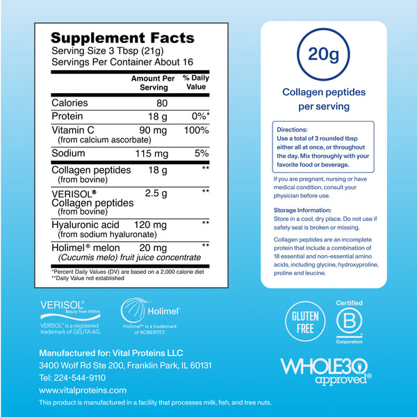 |CSS10X| Skin Complex | Supplement Facts