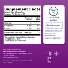 Beef Liver - Capsules
