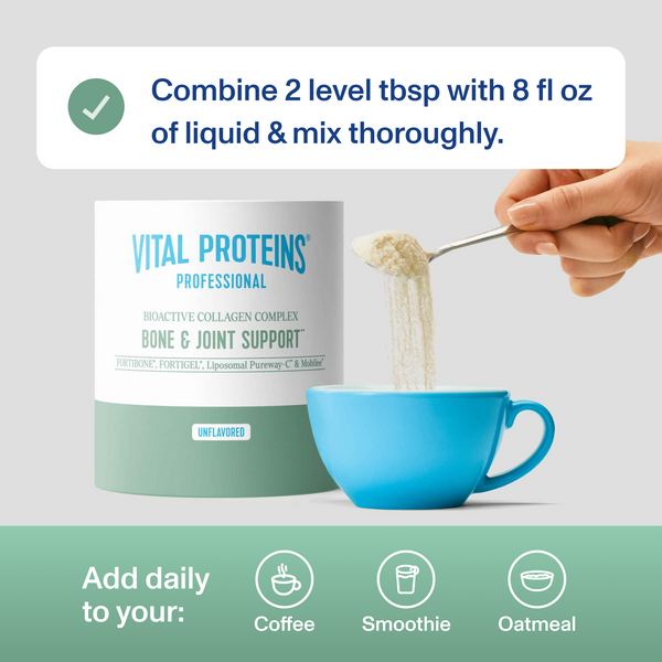 Bone & Joint Support - Bioactive Collagen Powder | Vital Proteins Bone & Joint Support - Bioactive Collagen Powder | Vital Proteins