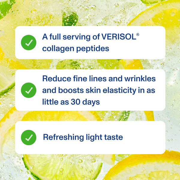 |CSWLL12| Collagen Sparkling Water Lemon Lime | Benefits