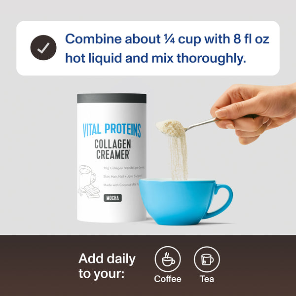 |CCM10U| Collagen Creamer Mocha Usage