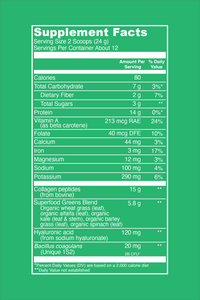 Collagen Beauty Greens - Vanilla Coconut