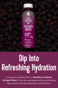 Collagen Water - Blackberry Hibiscus Collagen Drink | Vital Proteins |Lifestyle|