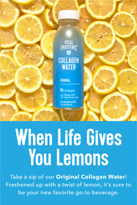 Collagen Water - Lemon Slice Collagen Drink | Vital Proteins |Lifestyle|