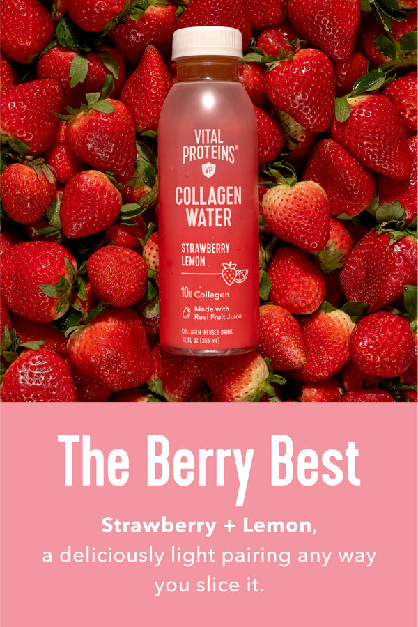 Collagen Water - Strawberry Lemon Collagen Drink  |WATSL12U4PK| |WATSL12U|