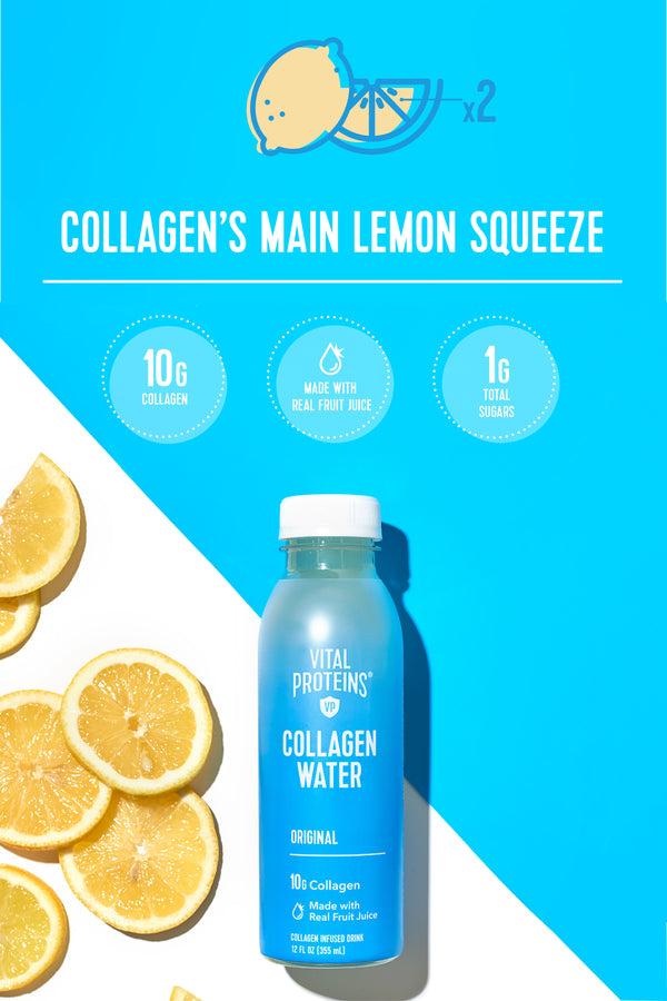 Collagen Water - Lemon Slice Collagen Drink | Vital Proteins |Lifestyle|