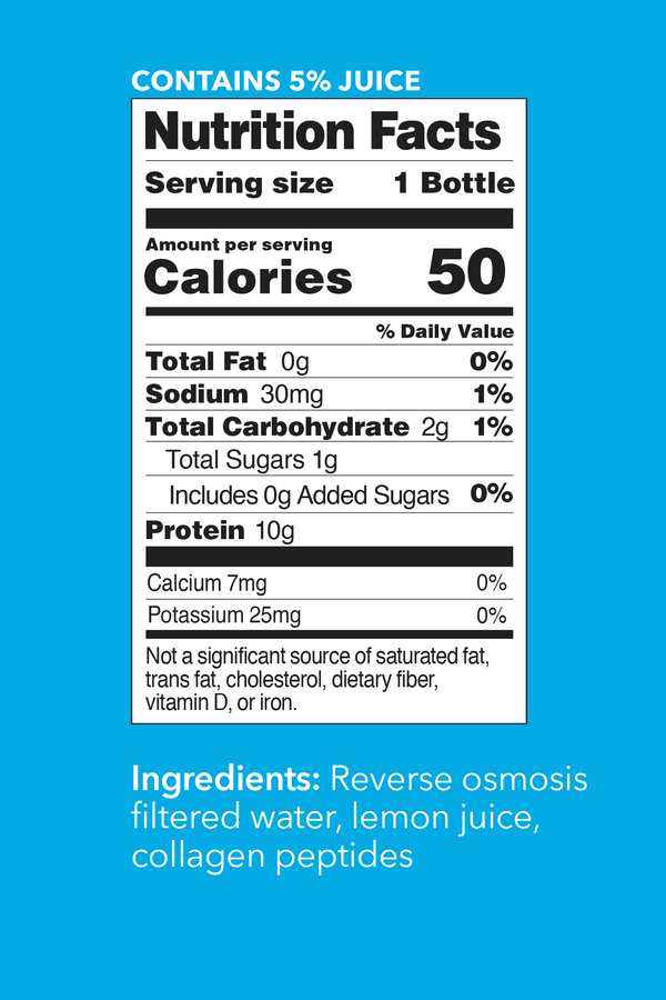 Collagen Water - Lemon Slice Collagen Drink | Vital Proteins |Lifestyle|