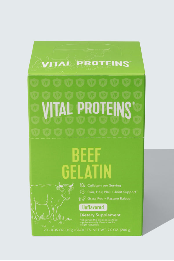 Grass Fed Beef Gelatin Powder Beef Gelatin Supplement Vital Proteins