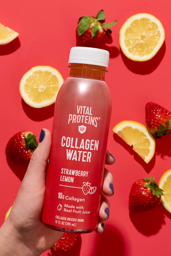 Collagen Water - Strawberry Lemon Collagen Drink  |WATSL12U4PK| |WATSL12U|